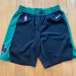 Nike Boston Celtics alternate shorts